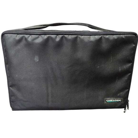 Case Logic CD Jewel Case Holder Removable Mountable Tray Travel Hand Bag 60 CD's - Picture 12 of 12